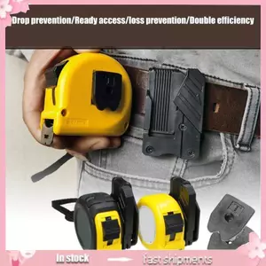 YOI Kẹp Đo Băng Công Thái Học Với Vòng Thép Không Gỉ Cho Dây Đai Dụng Cụ An Toàn Phụ Kiện Tổ Chức Dụng Cụ