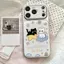 Mèo đen trắng Thích ứo với iPhone 1714p15 trường hợp 13/11 mới 1211 nổ