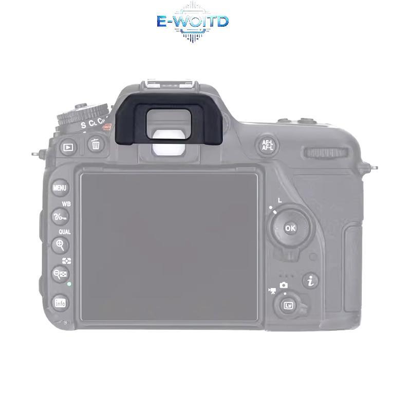 E-WOITD 1 Cái DK-28 Mặt nạ mắt DK28 (OEM) Eyecup Eyepiece View Finder Eye Cup cho Nikon D7500 DSLR Kính ngắm cao su E-WOITD