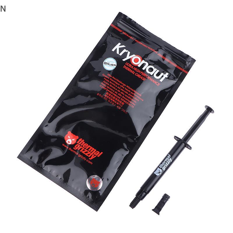NS 5.5g Nhiệt Grizzly Kryonaut Extreme KE Nhiệt Dán Cho CPU / GPU Cooler Dung Tích Lớn Hợp Chất Làm Mát Mỡ Silicon NS