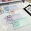 EVA Chống Nước A4 Túi Bảo Quản Túi Dây Kéo Mờ Dung Tích Lớn Dày Học Sinh Giấy Kiểm Tra Trong Mờ Túi Tập Tin Hộp Đựng Bút Chì 0527