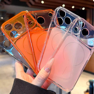 Ốp Lưng Iphone Silicon Dẻo Camera Nhám Mờ Nâng Cấp Lên IP 17 11/12/13/14/15/16/17/pro/max/plus/promax Vỏ từ tính