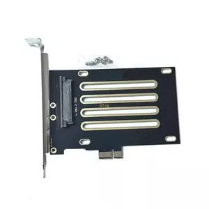 Thẻ giao diện btsg PCIe 1X để lưu trữ dung lượng SSD SFF-8639 sang PCIE