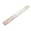 HFTOY CH 20cm Thước kim loại Quy tắc hệ mét Công cụ đo hai mặt chính xác 3CC ~