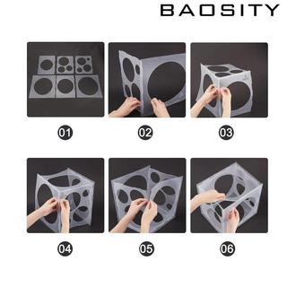 Hộp kích thước bóng bay Cube Home 11 lỗ Công cụ đo kích thước bóng bay Di động cho