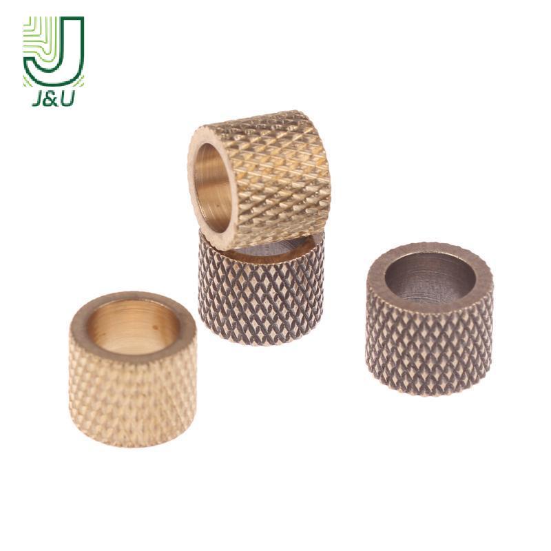 [J & U-T] DIY Paracord Dây Đồng Hạt Xi Lanh Có Dây Buộc Móc Khóa Làm Dụng Cụ Ngoài Trời Trang Trí