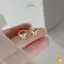1 Cặp Shinning Zircon Lớn / Nhỏ Bướm Kẹp Tai Bông Tai Pha Lê Không Xuyên Vòng Đeo Tai Nữ Giả Xuyên Tai Quấn Mới