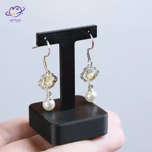 HFTOY 1 / 12 Nhà Búp Bê Thu Nhỏ Phong Cách Phương Tây Hộp Trưng Bày Trang Sức Mô Phỏng Nelace Đồ Chơi Mô Hình Trang Trí Mini Phụ Kiện Nhà Búp Bê ~
