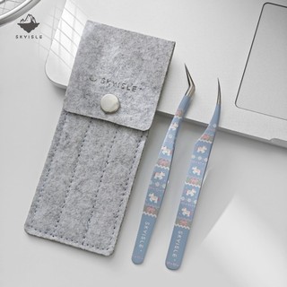 SKYISLE Sky Island Năm Mới Pony Nhíp Lông Vàng Kẹp Cá Heo Nhíp Độ Chính Xác Cao Cảnh Quan Miếng Dán Nhíp
