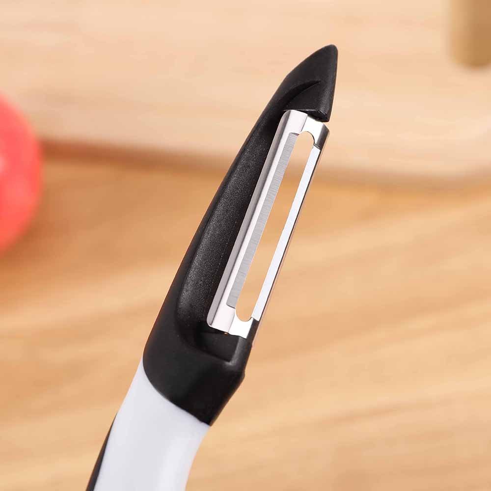 Dụng cụ gọt vỏ gốm Đa chức năng bằng thép không gỉ Dao gọt vỏ rau quả Dụng cụ bào trái cây Dụng cụ nhà bếp PRYA