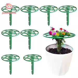 Giá đỡ lồng cây PWSEND, Khung leo cây cảnh nhiều lớp có thể xếp chồng lên nhau, Giá đỡ cây leo leo bằng nhựa S / M / L Đồ dùng làm vườn