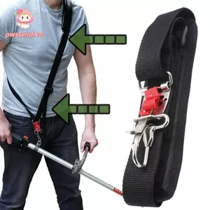 Dây đeo vai PWSEND, Phụ kiện Strimmer Dây đeo vai thoải mái, Có thể điều chỉnh bền bỉ Dây nịt tiết kiệm lao động vai để thay thế một phần STIHL
