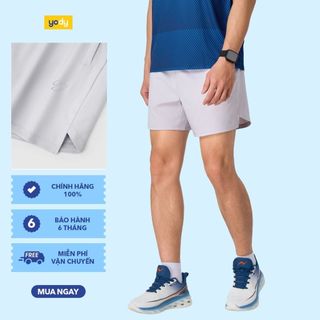 [COOLER & CLOSER] Quần short thể thao nam YODY thấm hút nhanh, khô nhanh MAJT26S015