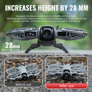 Dành Cho DJI Neo 2 Gấp Chiều Cao Đứng Bảo Vệ Cố Định Phát Hành Nhanh Đế Xe Neo2 Drone Phụ Kiện