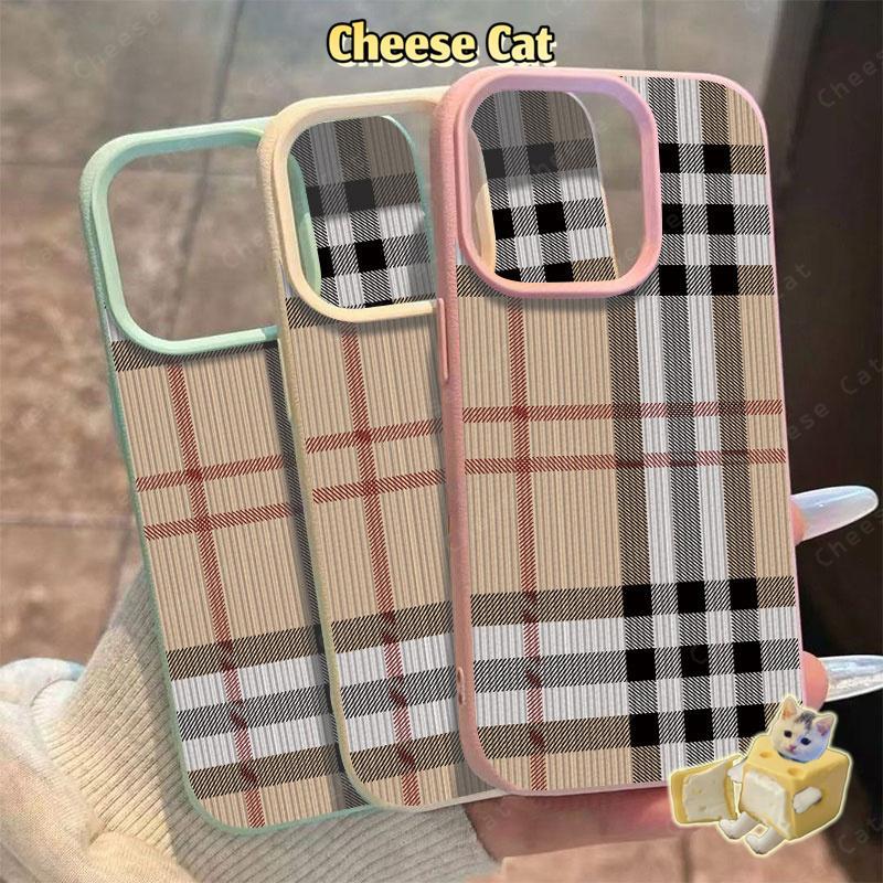 ins cổ điển Ốp điện thoại sọc kẻ sọc cho iPhone 14 13 15 Plus 16 17 Pro Max 11 12 Pro Xs Max XR 7 Plus