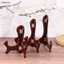Luckyew Gỗ Easel Gỗ Bàn Cưới Thẻ Ảnh Đứng Tấm Hiển Thị Giá Đỡ Trang Trí Nhà TQ