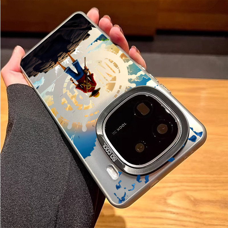 Dành cho IQOO 15 Ultra / 15R / 13 / 12 / Z11 Turbo / Z10 Turbo + Ốp điện thoại cứng One Piece Luffy / IQOO Neo 11 / Neo 10 Z9 Turbo Z9 Z10X Neo 9 Pro Vỏ IQOO chống sốc