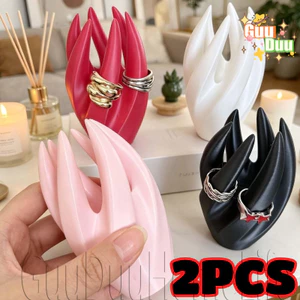 Đế trưng bày vòng in 3D - Trang trí nhà cửa - Thời trang, Sáng tạo, Độc đáo - Giá để đồ để bàn DIY - Giá đỡ sắp xếp trang sức nhiều ngón / Giao hàng miễn phí