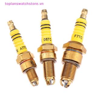 Toplanswatchstore 1 Cái Bugi 3 Điện Cực Ba A7TC D8TC Cho GY6 CG 50 70 110 125 150CC Xe Máy Atv Xe Tay Ga Bụi Bẩn Xe Đạp Go Kart VN