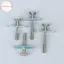 Hooudou 2 Chiếc Pit Tông Chốt Lò Xo-Loaded Cửa Điều Chỉnh Cần Chốt Cửa Phần Cứng Lò Xo Chốt VN