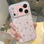 Ốp lưng iPhone Họa tiết da mạ Thỏ họa tiết Hello Kitty iPhone 17 16 15 14 13 12 11 Pro Max Plus Max