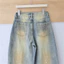 Đường Phố Denim Phong Cách Rách Khâu Raw Edge Rộng Quần Jean Nữ 2026 Đầu Thu Mới Cao Phong Cách Đường Phố Machete Quần