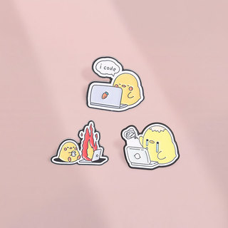 Lập Trình Viên Tâm Trạng Màu Vàng Gà Con Men Thổ Cẩm Bộ Mã Hóa Meme Laptop Lửa Khóc Gà Ve Áo Chân Cho Ba Lô Quần Áo Quà Tặng Cho Người Hâm Mộ Nhà Phát Triển