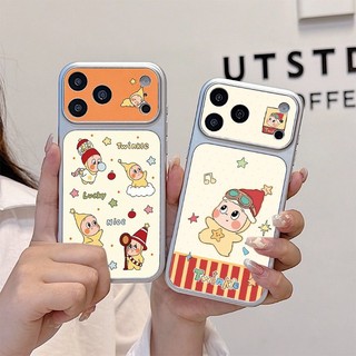 Ốp Điện Thoại Da Cho Bé Xmas Hat Stars Dễ Thương Cho Redmi 15 15C 14 14C 14R 13 13C 13R 5G 4G Twinkle Twinkle Kẻ Sọc Vỏ Mềm Chống Rơi Đơn Giản