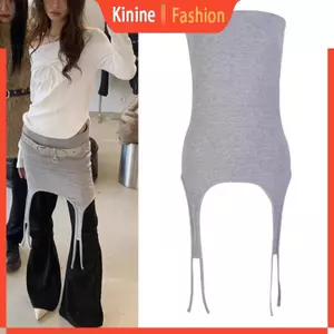KIN Nữ Băng Camisole Ống Tank Không Tay Vai quây Lưng Crop Camisole