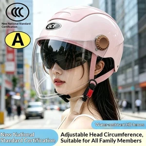 QMP HD Kem Chống Nắng Thông Gió Lớn Cửa Nắng Mũ Bảo Hiểm Xe Máy Mùa Hè 3C Chứng Nhận Unisex Chống Nắng Tia Cực Tím
