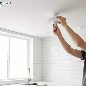 Bóng đèn LED QIUWU 1 mảnh E27 Đèn đĩa bay tiết kiệm năng lượng Độ sáng cao để sử dụng phòng ngủ nhà bếp.