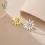 Huy hiệu Trâm cài mặt trời dành cho nữ bằng thép không gỉ Lapel Pin Bộ đồ trang trí Thiết kế phụ kiện Bapa hợp thời trang