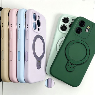 Ốp Lưng PBZZ Cho OPPO Reno 14 pro reno14 Reno 14F 5g Vỏ Điện Thoại Lo Âu Vỏ Mềm Silicon Chống Sốc Thiết Kế Mới Thẩm Mỹ Có Giá Đỡ Cho Nam Dễ Thương Tím YTXUZJ3