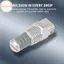 Vòi phun quạt phẳng Houdou 304 HVV-L 2 chiếc Thép không gỉ đầu ra cao cho máy rửa xe Máy tạo độ ẩm phun sương Làm sạch bề mặt VN