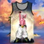 DBZ Super Saiyan Goku 3D Tank Top Unisex, Áo Vest không tay thoáng khí mềm mại cho thể thao tập thể dục