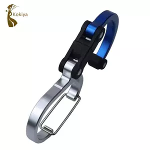 Móc treo Carabiner rắn chữ D, Móc chìa khóa du lịch Carabiners Móc treo cho ví đựng túi
