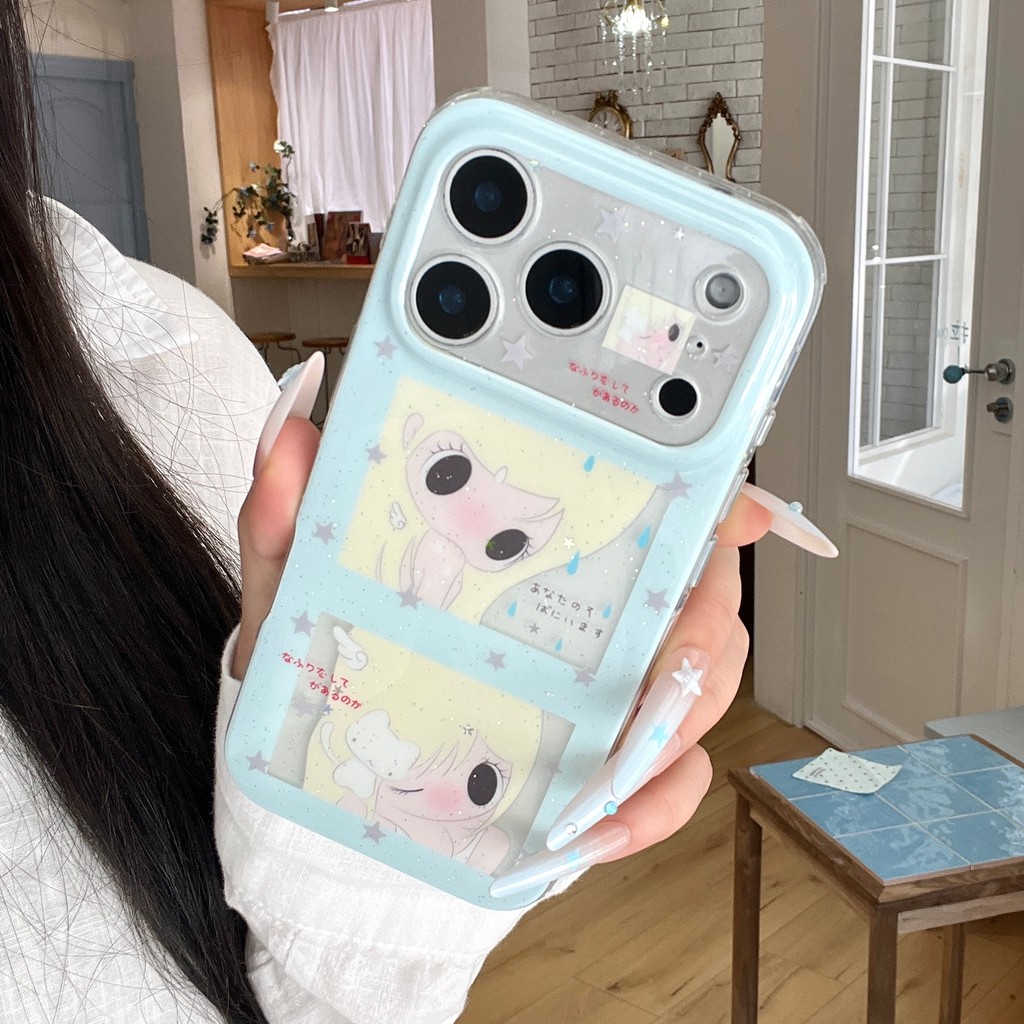 Ốp Điện Thoại Lấp Lánh Cho IPhone 17 Pro Max 17 16 15 Ốp Điện Thoại Chống Rơi