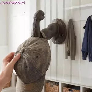 JUNYUE88US Giá đỡ hình tay, Móc cánh tay cơ bắp hạng nặng bằng sắt, Trang trí độc đáo Móc treo chìa khóa treo tường Trang sức