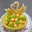 Luckyew 1 / 2 Chiếc Cắt Bánh Quy Cho Trẻ Em Khuôn Cắt Bánh Quy Hình Thiên Nga 3D Dụng Cụ Nướng Bánh Quy Dập Nổi Khuôn Động Vật Craer Cookie Cutter TQ