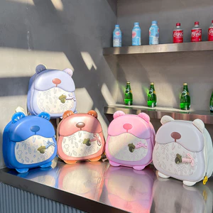 Mẫu Giáo Học Sinh Tiểu Học Schoolbag Dễ Thương Giọng Nói Gấu Bé Trai Bé Gái Ba Lô Mới Vỏ Trứng Trẻ Em Ba Lô
