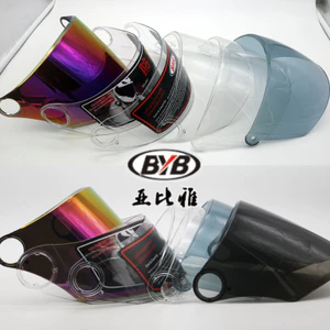 BYB Mũ Bảo Hiểm Nửa Mũ Bảo Hiểm Full Mũ Bảo Hiểm Tiết Lộ Mũ Bảo Hiểm Người Lớn Mũ Bảo Hiểm Trẻ Em Mũ Bảo Hiểm Ngoài Đường Ống Kính Trong Suốt Chống