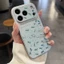 Mạ vàng cá ba chiều Thích hợp cho vỏ điện thoại iPhone17 16promax Apple 16 Flash Summer 17pro Fresh Case
