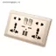 VFZ Wall Power Soet Universal 5 lỗ 2.1A Cổng sạc USB kép Soet OTE