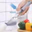 Bàn Chải Nồi Nhà Bếp Chuyên Dụng Không Làm Tổn Thương Nồi Tay Cầm Dài Sisal Bàn Chải Làm Sạch Bàn Chải Loại Đẩy Nồi Rửa Nồi Chải Dụng Cụ Tiện Dụng 6.9