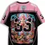 Retro One Piece Series 3D In Hình Hoạt Hình Jersey Áo Thun Nữ Tay Ngắn Nam Nữ Áo Thường Ngày
