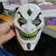 AA Mới Joker Full Face Mask Ngộ nghĩnh Răng Vàng Lớn Mặt nạ Cười Cậu Bé Mát Mũ Đội Đầu Halloween Cosplay Đạo Cụ VN