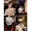 Áo thun dài tay in hình hươu phong cách Hàn Quốc dành cho nữ mùa hè Hot Girl Pure Desire Style Áo chống nắng quây gợi cảm