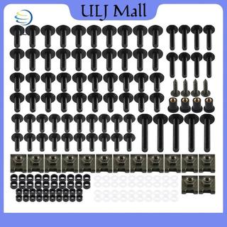 ULJ 177PCS Xe Máy Hợp Kim CNC Fairing Bolt Vít Đai Ốc Bộ Dành Cho GSXR 600 750 1000 K1-K8 Z750 Z900 Z1000 Z800 400 300.