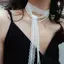 KUZHEN Người Phụ Nữ Mỏng Ren Choker Khăn Cưới Ne Khăn Nhẹ Khăn Ren Xương Đòn Dây Chuyền Cho Tiệc Khăn Trang Trí HOT