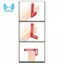 Hợp Kim Nhôm Thước Vuông Thước Đo Chiều Cao 90 Độ Thước Vuông Chế Biến Gỗ Dụng Cụ Đo Đánh Dấu Thước